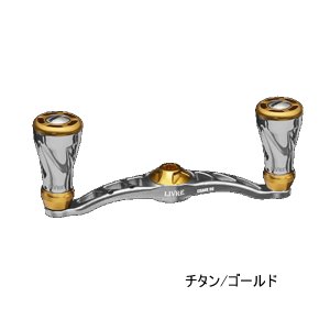 画像: （26年11月新商品） リブレ クランク 90 f air（フォルテ エアー） FLDK90-FOA 左巻 ダイワ用 チタン／ゴールド 12164 （返品不可） （小型商品）