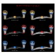 画像2: （26年11月新商品） リブレ クランク 100 ff air（フォルテッシモ エアー） FLDK100-F2A 左巻 ダイワ用 ガンメタ／レッド 12237 （返品不可） （小型商品）