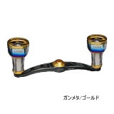 画像: （26年11月新商品） リブレ クランク 100 ff air（フォルテッシモ エアー） FKKK100-F2A 黒鯛工房用 ガンメタ／ゴールド 12241 （返品不可） （小型商品）