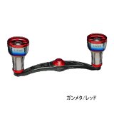 画像: （26年11月新商品） リブレ クランク 100 ff air（フォルテッシモ エアー） FKKK100-F2A 黒鯛工房用 ガンメタ／レッド 12247 （返品不可） （小型商品）