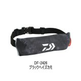画像: （26年4月新商品） ダイワ コンパクトライフジャケット（ウエストタイプ自動・手動膨脹式） DF-2426 ブラックヘイズカモ フリーサイズ