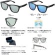 画像2: （26年5月新商品） ダイワ トリアセテート偏光グラス DN-8016 グレー ブルーミラー