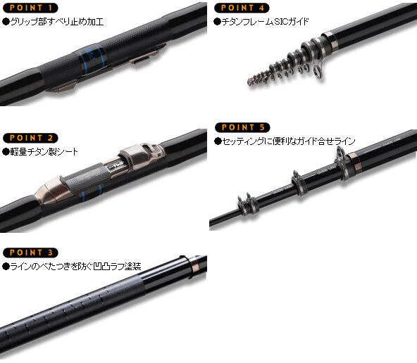 画像: PROX AX-T攻技 競技 磯 1.75-53