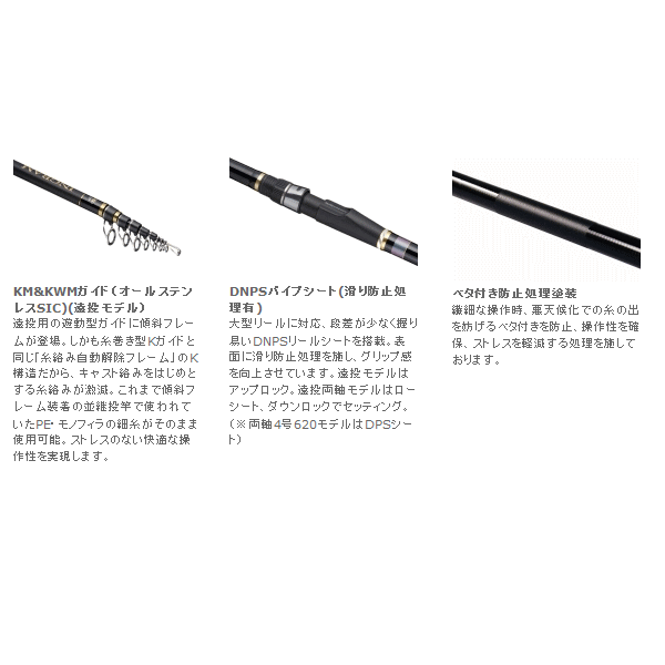 画像: ≪新商品！≫ 宇崎日新 イングラム 遠投 両軸 4号-585 【保証書付き】