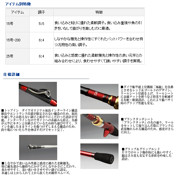 画像: ≪新商品！≫ ダイワ アナリスター 瀬戸内インターライン 25-360 〔仕舞寸法 126cm〕