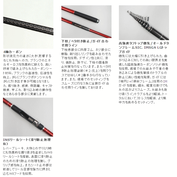 画像: ≪新商品！≫ 宇崎日新 イングラム イソ IM RII 1.5号 5.30m 〔仕舞寸法 123cm〕 【保証書付き】