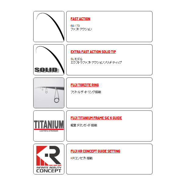 画像: テイルウォーク（tail walk） アジストTZ（トルザイト） 69/SL 〔仕舞寸法 105cm〕【保証書付き】