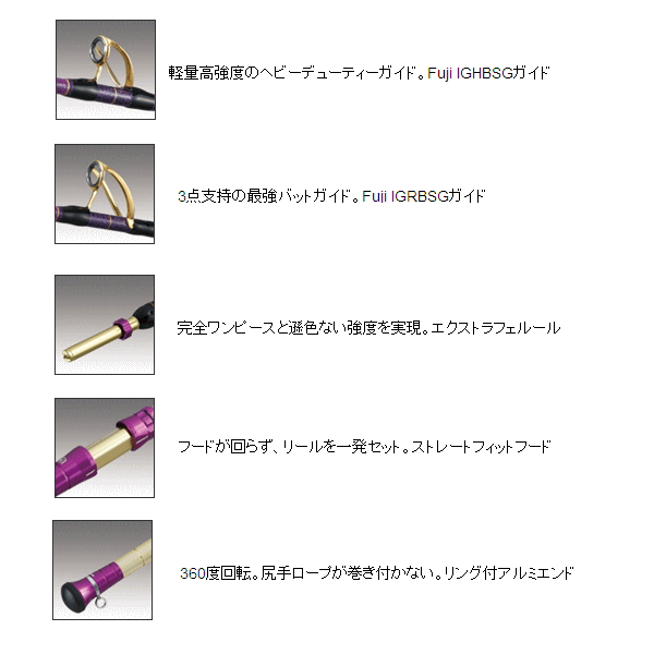 画像: アルファタックル（alpha tackle） MPG ディープインパクト テルスタイル RT I 〔仕舞寸法 184cm〕 【大型商品1/代引不可】 【ショップレビューを書いて次回使える送料無料クーポンGET】