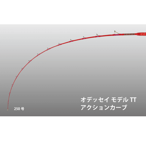 画像: ≪'16年1月新商品！≫ アルファタックル（alpha tackle） MPG ディープオデッセイ モデルTT(テリ・タラモデル) 〔仕舞寸法 207cm〕 【大型商品2/代引不可】 【ショップレビューを書いて次回使える送料無料クーポンGET】