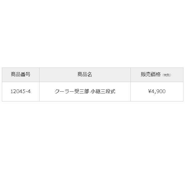 画像: ≪'16年12月新商品！≫ 第一精工 クーラー受三郎 小継三段式