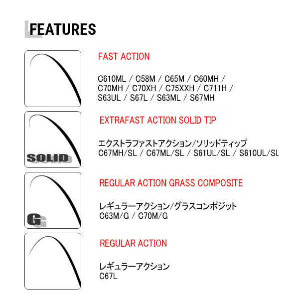 画像2: ≪'17年3月新商品！≫ テイルウォーク（tail walk） フルレンジ S58MH〔仕舞寸法 173cm〕【保証書付き】【大型商品1/代引不可】