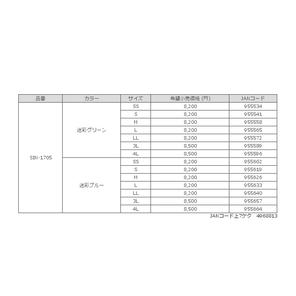 画像: ≪'17年6月新商品！≫ サンライン インセクトシールドメッシュパーカー SIN-1705 迷彩グリーン SSサイズ