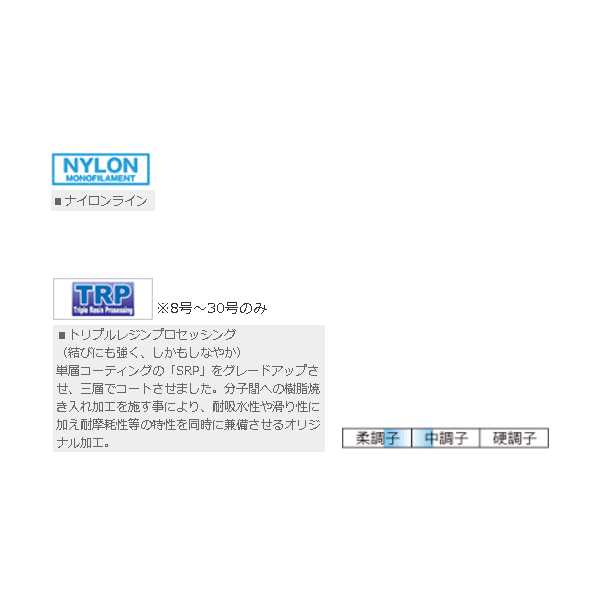 画像2: ≪'17年1月新商品！≫ サンライン 大物ハリス 50m 40号 ブルーグリーン