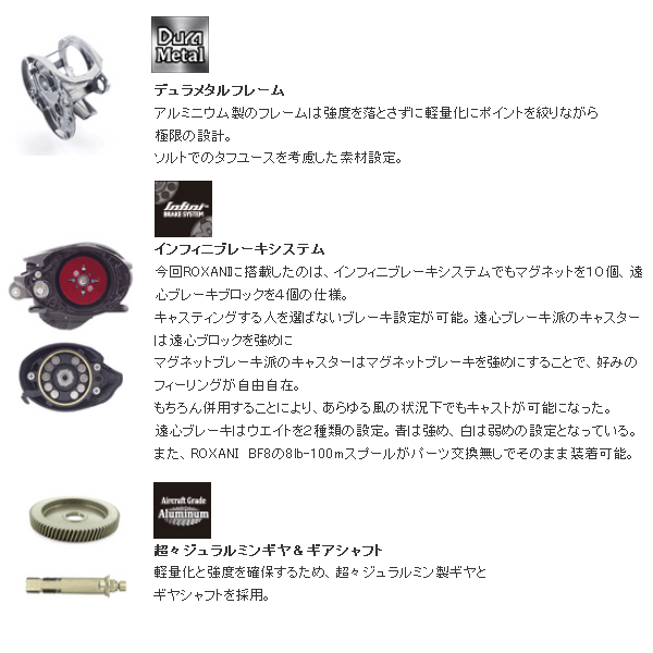 画像2: ≪'18年4月新商品！≫ アブガルシア ロキサーニ 7-L 【小型商品】