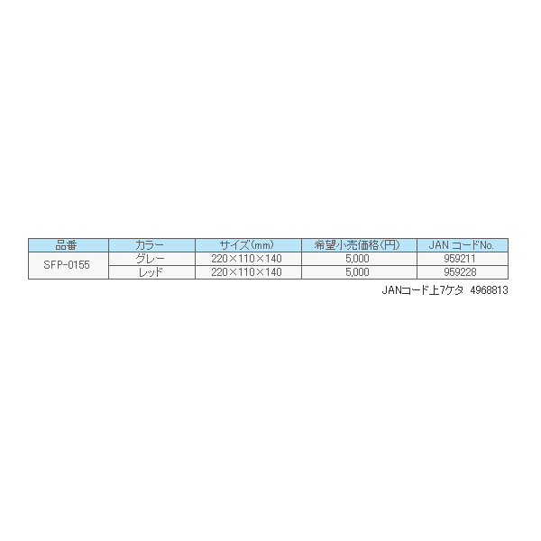 画像: ≪'18年11月新商品！≫ サンライン ワレットポーチ SFP-0155 レッド [11月発売予定/ご予約受付中]