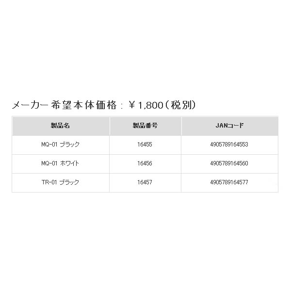 画像: ≪'18年11月新商品！≫ マルキュー 強粘着ステッカー TR-01 ブラック