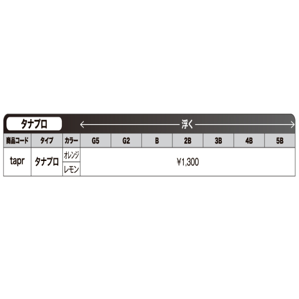 画像: ≪'18年12月新商品！≫ 山元工房 プロ山元ウキ タナプロ レモン G5