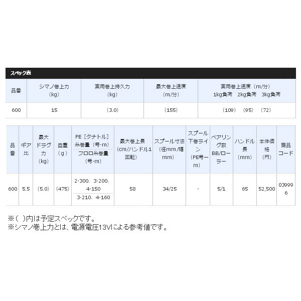 画像: ≪'19年4月新商品！≫ シマノ '19 プレイズ600 [4月発売予定/ご予約受付中]