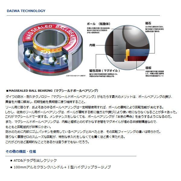 画像3: ≪'18年12月新商品！≫ ダイワ モアザン PE TW 1000XH-TW 【小型商品】