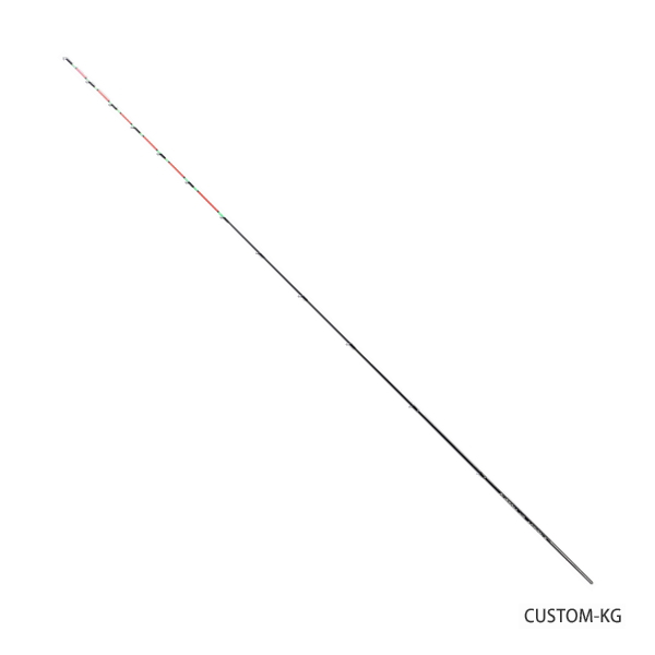 画像1: ≪'19年5月新商品！≫ ≪パーツ≫ 黒鯛工房 カセ筏師 イカダ竿カスタム替え穂先 カスタム-KG ACTION 4 ブラック 〔全長 54.5cm〕 [5月発売予定/ご予約受付中]