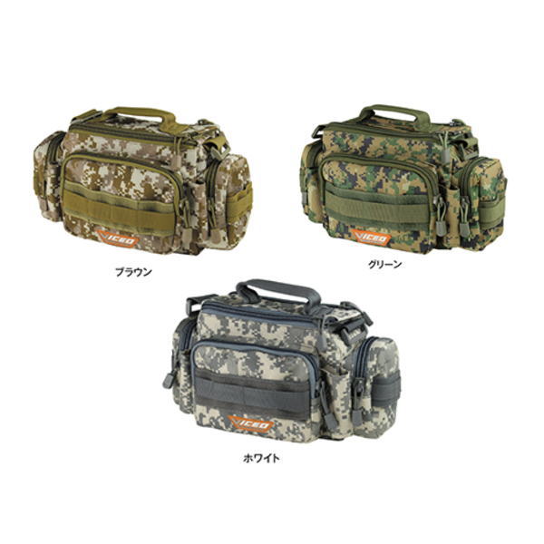 画像2: ≪'19年7月新商品！≫ PROX デジカモウエストポーチ VC101B ブラウン [7月発売予定/ご予約受付中]