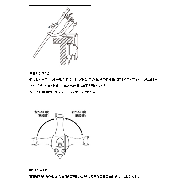 画像2: ダイワ パワーホルダー CP 160CH レッド