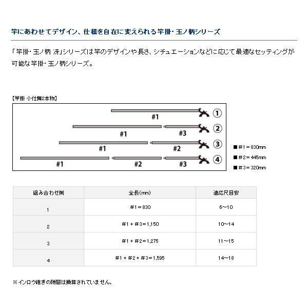 画像2: ≪'19年9月新商品！≫ ダイワ 総塗 玉ノ柄 冴 １本物・Ｙ 〔仕舞寸法 115cm〕 【保証書付き】