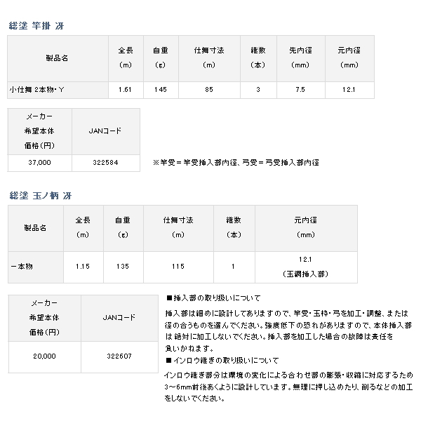 画像: ≪'19年9月新商品！≫ ダイワ 総塗 玉ノ柄 冴 １本物・Ｙ 〔仕舞寸法 115cm〕 【保証書付き】