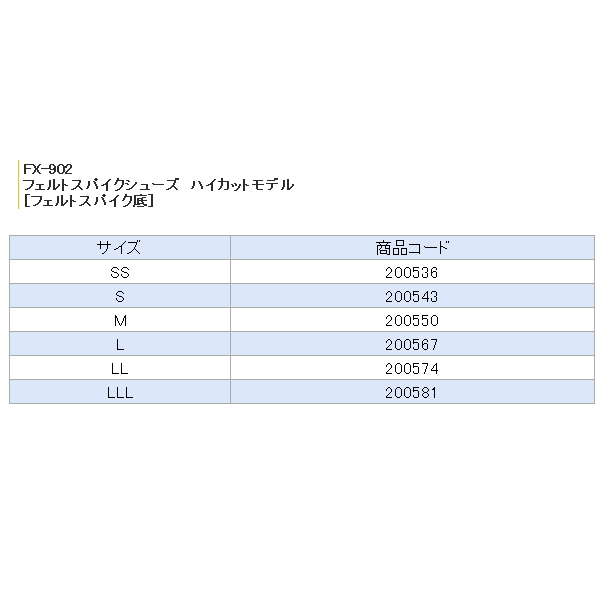 画像: 阪神素地 フェルトスパイクシューズ ハイカットモデル[フェルトスパイク底] FX-902 グレー LLLサイズ