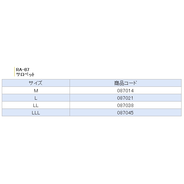 画像: 阪神素地 サロペット RA-87 ブルー LLLサイズ