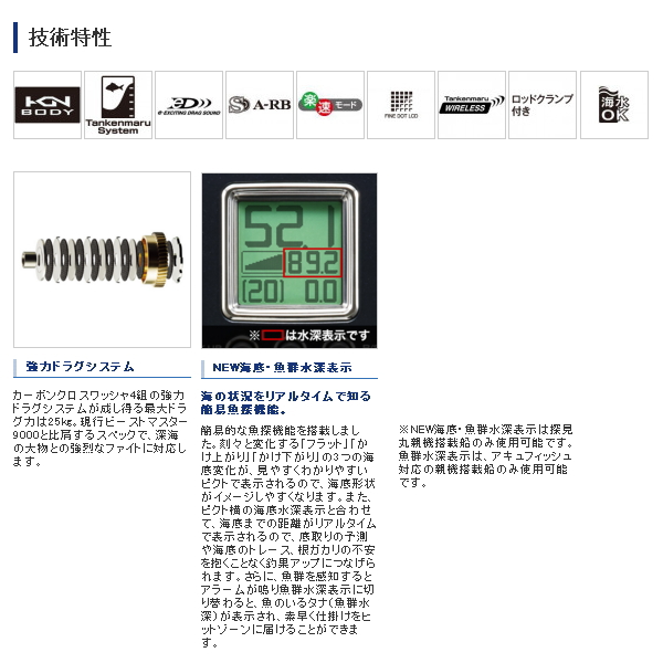 画像2: ≪'20年8月新商品！≫ シマノ '20 フォースマスター 9000 [8月発売予定/ご予約受付中] 【小型商品】