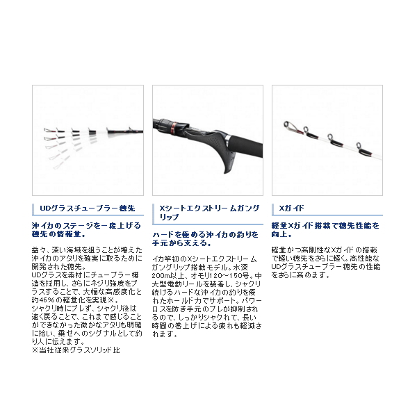 画像3: 【送料サービス】 ≪'20年9月新商品！≫ シマノ イカスペシャル M170 右 〔仕舞寸法 96.4cm〕 【保証書付き】 [9月発売予定/ご予約受付中]