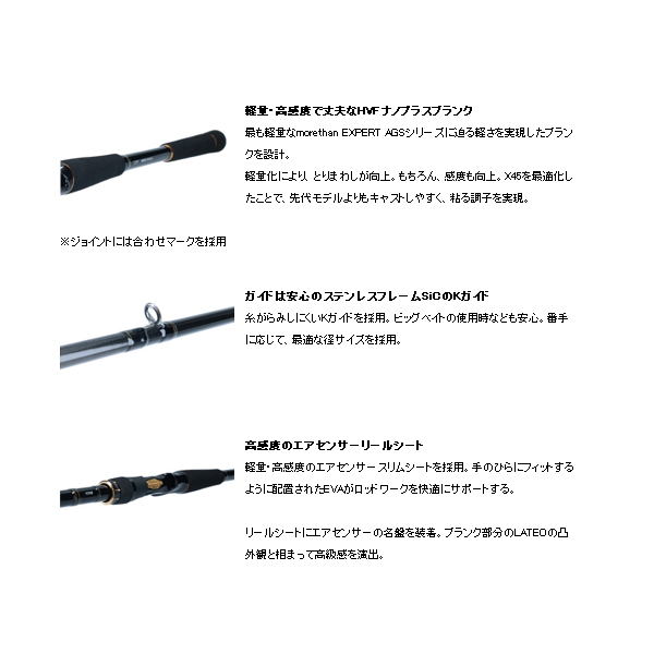 ダイワラテオベイトタイプ86LB DAIWA 20モデル lateo 86lb-r ベイト