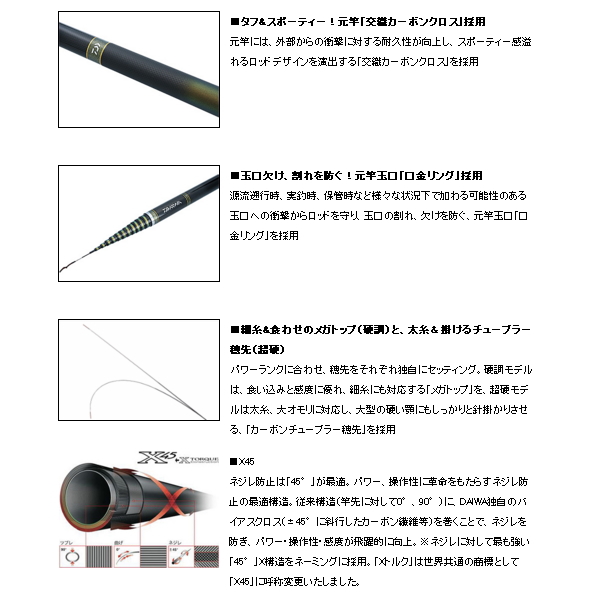 画像3: ≪'20年11月新商品！≫ ダイワ 源弓 超硬 61・N 〔仕舞寸法 49.5cm〕 【保証書付き】