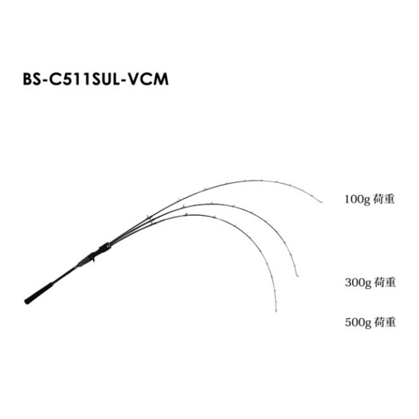 画像1: ≪'20年3月新商品！≫ ジャッカル ビンビンスティック VCM BS-C511SUL-VCM 〔仕舞寸法 105cm〕 【保証書付き】
