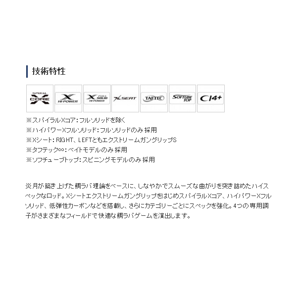 画像2: ≪'21年3月新商品！≫ シマノ 炎月 XR N-B610M-S/左 〔仕舞寸法 139.9cm〕 【保証書付き】 [3月発売予定/ご予約受付中]