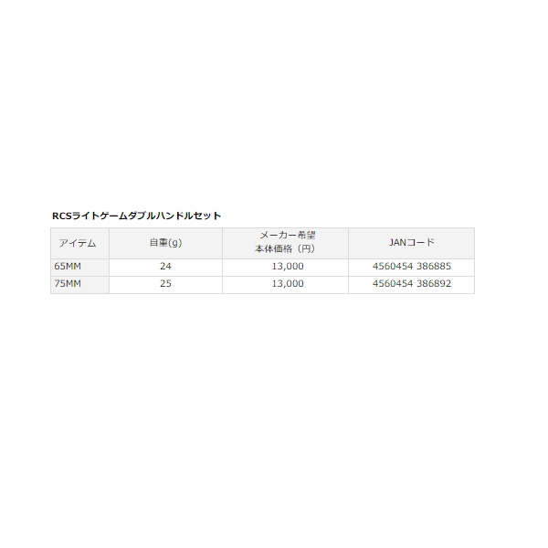 画像: ≪'19年9月新商品！≫ ダイワ SLPW 19 RCS ライトゲームダブルハンドルセット 65mm 【小型商品】