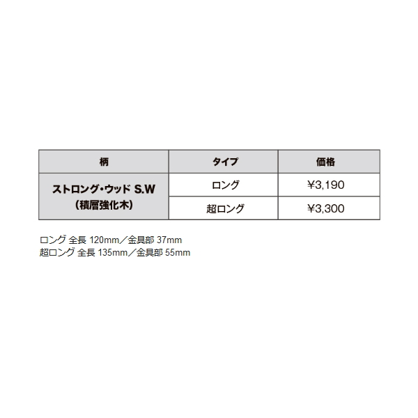 画像: ≪'21年10月新商品！≫ 山元工房 あ・なるほどハリ外し ストロング・ウッドS.W ロング [10月発売予定/ご予約受付中]