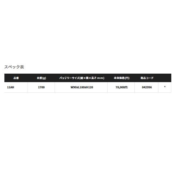 画像: ≪'22年4月新商品！≫ シマノ '22 BT マスター 11AH [4月発売予定/ご予約受付中] 【小型商品】