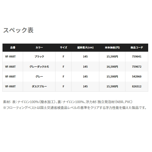 画像: ≪'22年9月新商品！≫ シマノ ゲームベストライト VF-068T ダスクブルー フリーサイズ [9月発売予定/ご予約受付中]