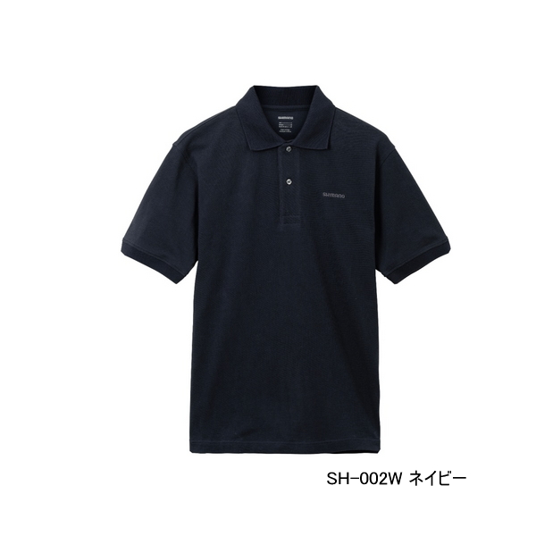 画像1: ≪'23年3月新商品！≫ シマノ プレステージ ポロシャツ SH-002W ネイビー XSサイズ [3月発売予定/ご予約受付中]