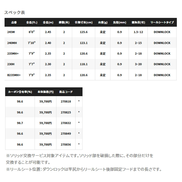 画像: 【送料サービス】 ≪'23年2月新商品！≫ シマノ '23 炎月 エクスチューン 一つテンヤマダイ 235MH+ 〔仕舞寸法 120.6cm〕 【保証書付き】 [2月発売予定/ご予約受付中]