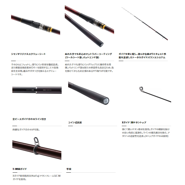 画像3: ≪'23年2月新商品！≫ シマノ '23 マスターチューン 尾長 2-500 〔仕舞寸法 109.6cm〕 【保証書付き】 [2月発売予定/ご予約受付中]