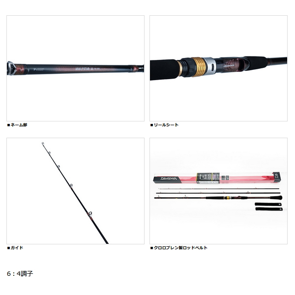 画像3: ≪'23年4月新商品！≫ ダイワ アナリスター 64 50-215・Q 〔仕舞寸法 112cm〕 【保証書付き】