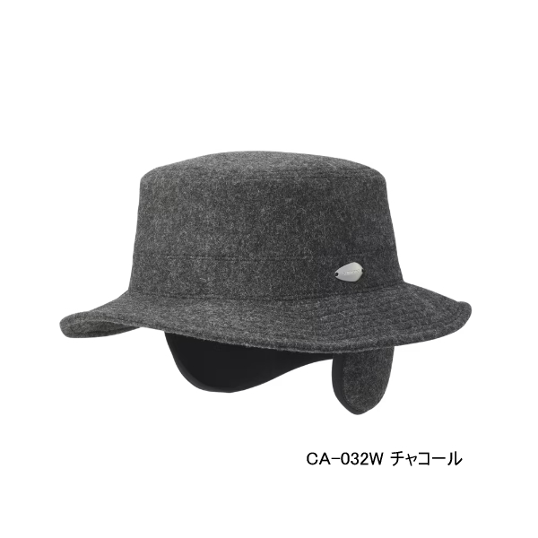 画像1: ≪'23年9月新商品！≫ シマノ ウール ハット CA-032W チャコール Lサイズ [9月発売予定/ご予約受付中]