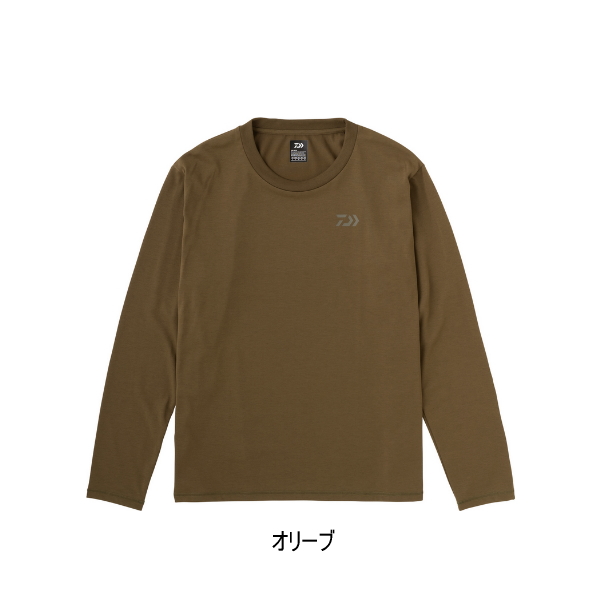 画像1: ≪'23年9月新商品！≫ ダイワ クリーンオーシャン フィールアライブ ロングTシャツ DE-8223 オリーブ XLサイズ