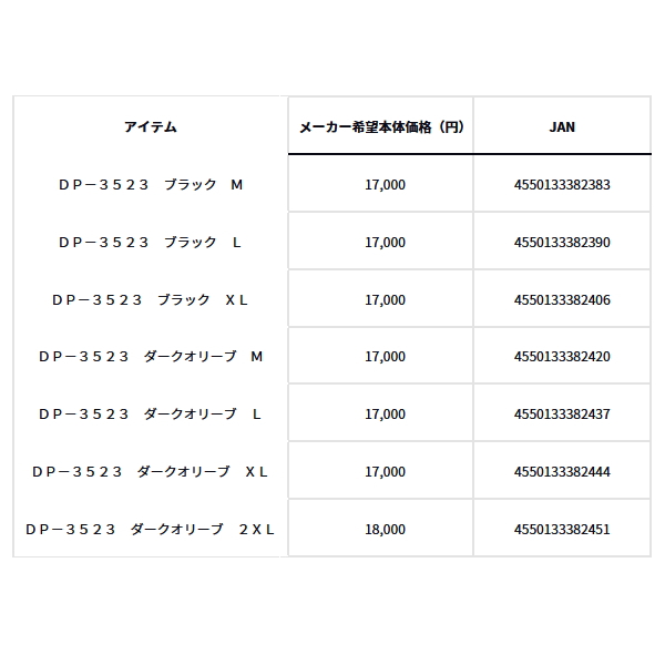 画像: ≪'23年9月新商品！≫ ダイワ コーデュラ(R)ハードブッシュパンツ DP-3523 ダークオリーブ Lサイズ