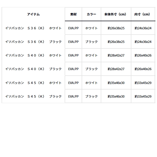 画像: ≪'23年10月新商品！≫ ダイワ イソバッカン S36(K) ホワイト