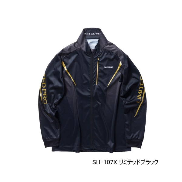 新品 シマノ リミテッドプロ フルジップ シャツ SH-107V Mサイズ