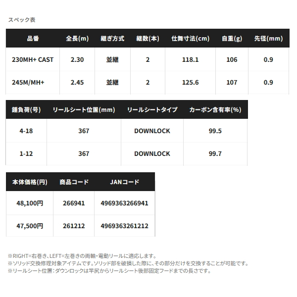 画像: ≪'24年3月新商品！≫ シマノ '24 炎月 XR 一つテンヤマダイ 230MH+ CAST 〔仕舞寸法 118.1cm〕 【保証書付き】 [3月発売予定/ご予約受付中]